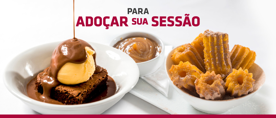 Para adoçar a sua sessão