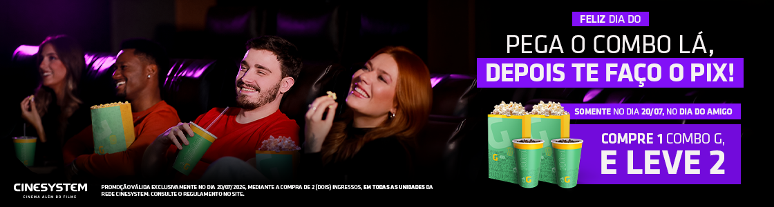 Promoção - Dia do Amigo: Combo Grande em Dobro